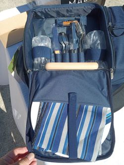 BRAND NEW MALIBU PICNIC INSULATED COOLER TOTE 