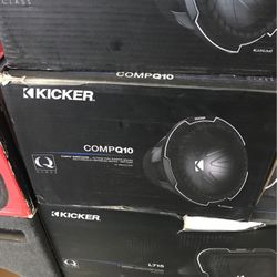 Kicker CompQ 10 On Sale For 279.99