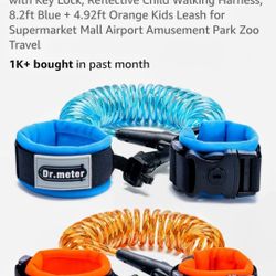 New In Box. Upgraded Anti lost Wrist Link Set Of 2. EACH Set Comes W/ 2 Keys. Keep Your Child Safe Or Whoever You Need Close To You While Out. 