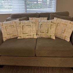 Green Loveseat 