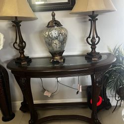 Brown Console Table From el Dorado Furniture 
