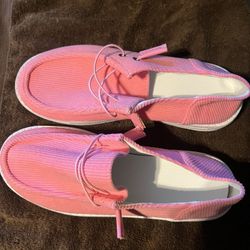 Pink Flat Shoes 