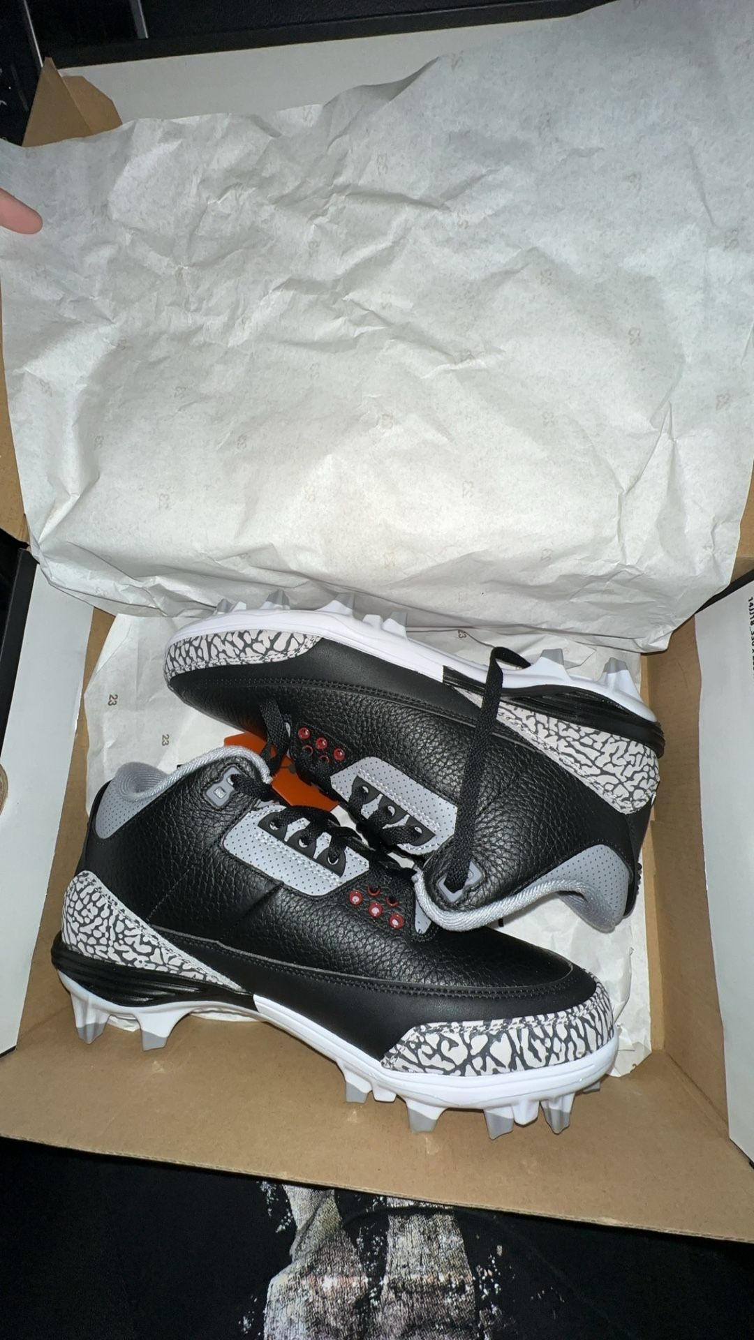 jordan 3 bread cleats