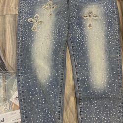 New Chrome Tear Jeans