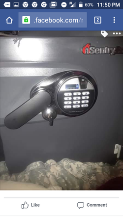 Sentry fire safe with fingerprint sensor new
