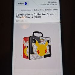 Pokemon Celebrations Collector's Chest