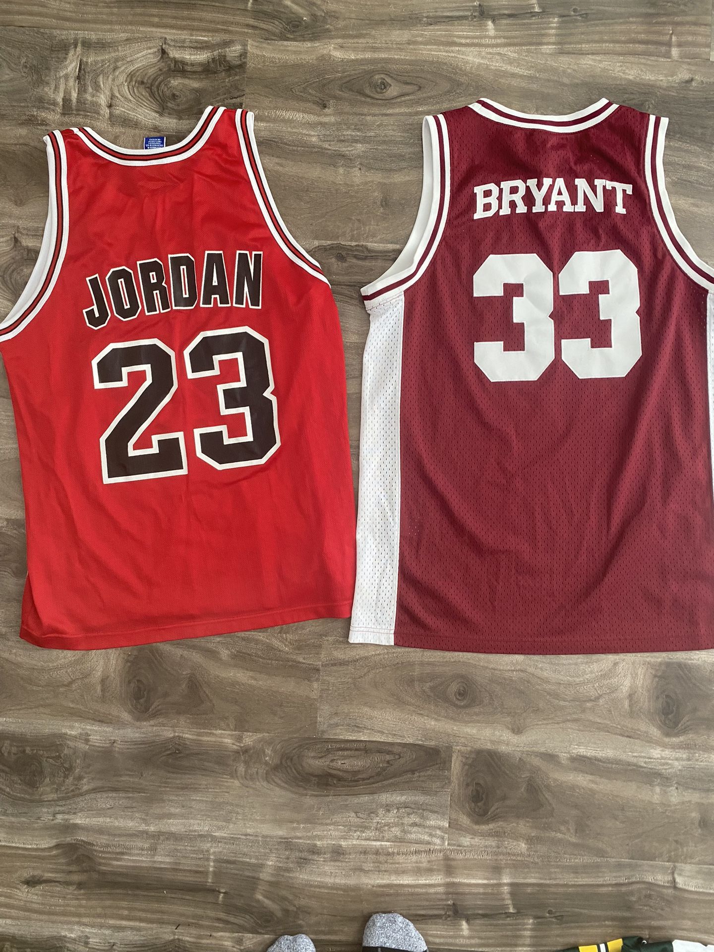 Vintage Kobe Bryant And Michael Jordan Jersey