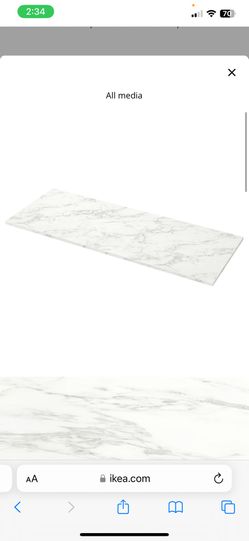 IKEA Marble Like Counter New In Box