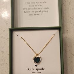 Kate Spade (Green Stone Necklace)