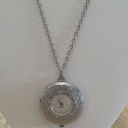 Antique Watch pendent and necklace