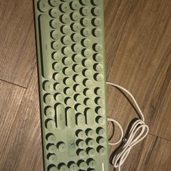 Olive Green V300 Wired Gaming Keyboard 