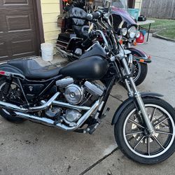 1986 Harley Fxr 5 Speed Evo Engine 