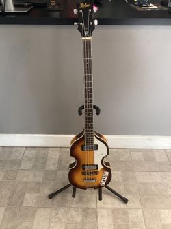 Hofner Ignition Series Violín Bass Guitar Sunburst