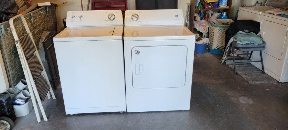 Whirlpool Gold Set..Washer. Dryer