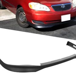 03-04 Toyota Corolla Type R Front Bumper Lip Spoiler Splitter Bodykit PP