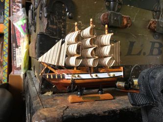 Small Victory wooden ship