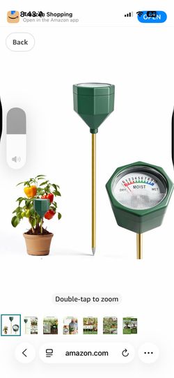 Brand new Soil Moisture Meter, Plant Water Monitor Hygrometer Sensor