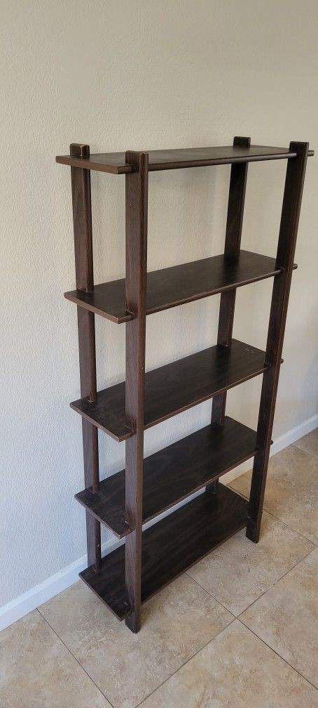 Wooden Bookshelf