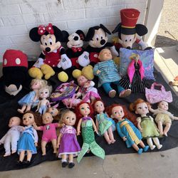 Mickey Mouse Plush Dolls