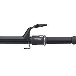 BaByliss Pro Spring Curling Iron, Porcelain Ceramic Professional For Multiple Hair Types, Reaches 430 Degrees for Loose Long Lasting Curls