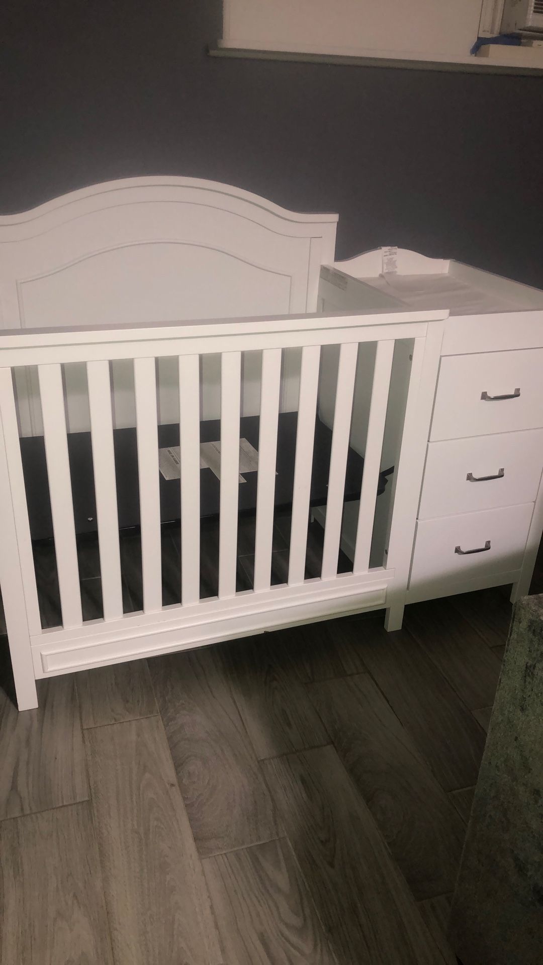 Crib And Changing Table