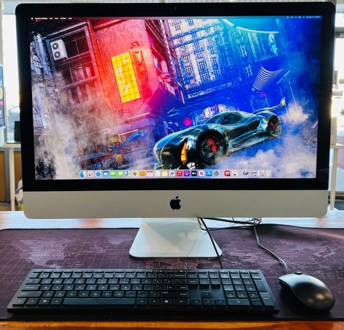 Apple iMac 27” 5K 2019 3Ghz 6-CORE i5 24GB 512GB -Crack Glass Fully Functional