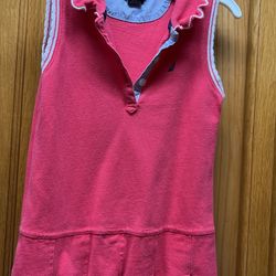 Girls 100% Cotton Nautica Summer Dress