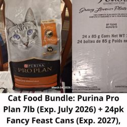 Purina Pro Plan Combo Fancy Feast Purina