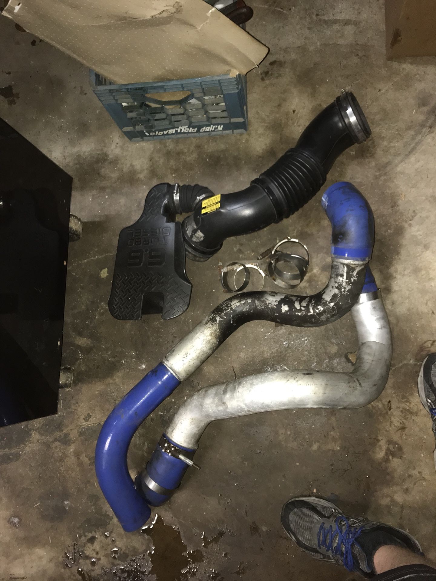 LB7 intercooler piping and boots