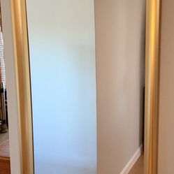 Gold mirror 