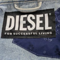 Diesel Distressed Denim M $140
