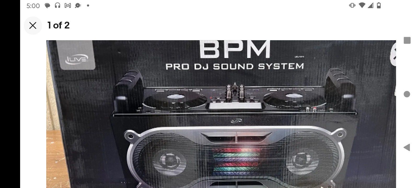 iLive BPM DJ  Speaker/Sound System