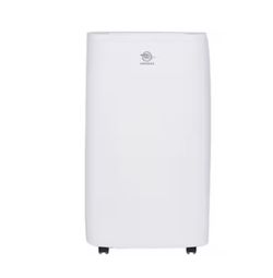 AireMax 10,000 BTU SACC 115-Volt ) White Vented Portable Air Conditioner Remote Control Included Cools 500-sq ft