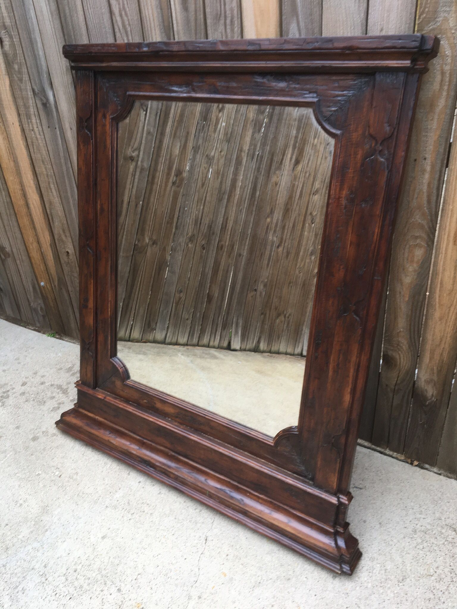 Large Antique Mirror 