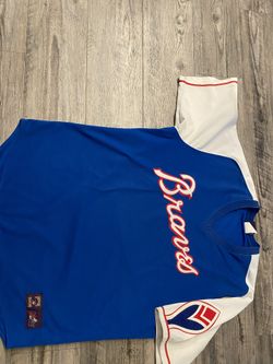Vintage Majestic Atlanta Braves Jersey Men's 2XL Cooperstown Collection USA 1974