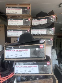 Roof Flashing Pipe Roof Flashing 50 Of 3”-4” And 30 Of 11/2”-2” Total 80 Brand New Market Price $10-$15 Each Buy It All Or Partial $350.00