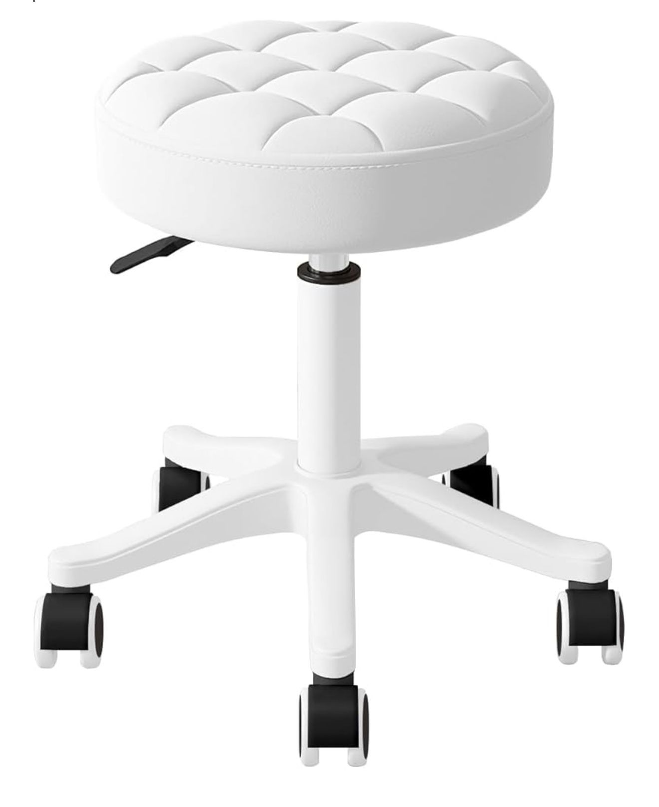 Small Round Rolling Desk Chair