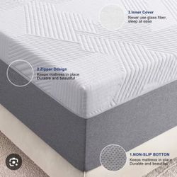 Queen Size 14” Bamboo Mattress - Free Delivery 