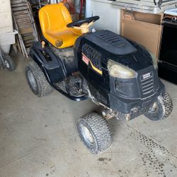 Gas Lawnmower. Tractor