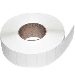 Thermal Transfer Shipping Labels, 2 in. x 1 in., White, 5500 Labels on Roll