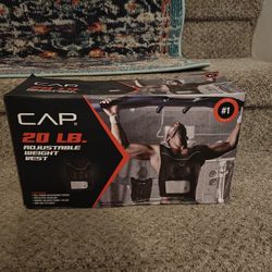 20 Lb Adjustable Weighted Vest