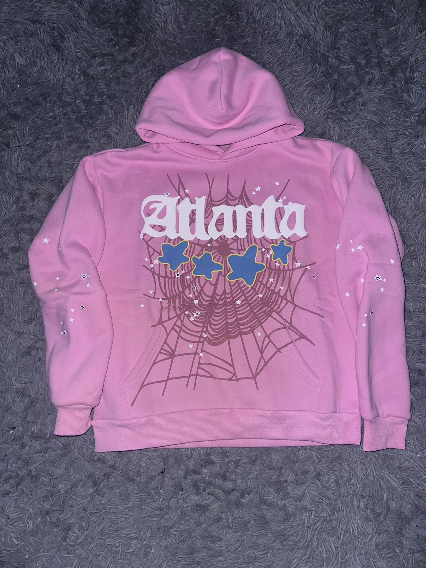 Sp5der ‘Atlanta’ Pink Hoodie