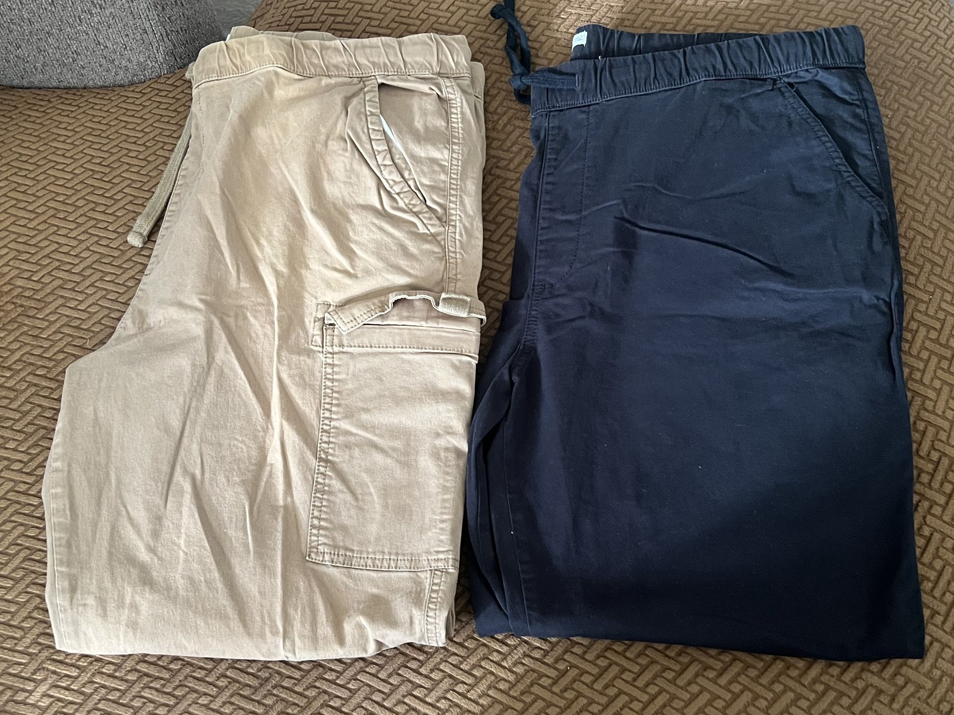 Men’s Big And Tall Pull On Sonoma Cargo Joggers 2XLT, 1 Non Cargo