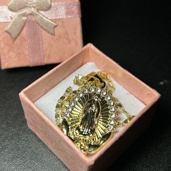 Gold Virgin Mary Necklace Bundle 