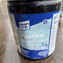 Acetone Klein Strip