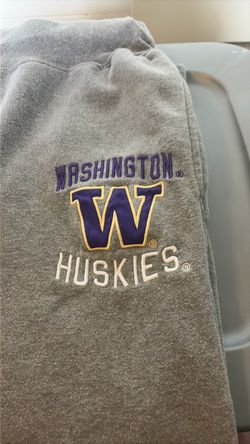 Washington Huskies Gray Sweatpants