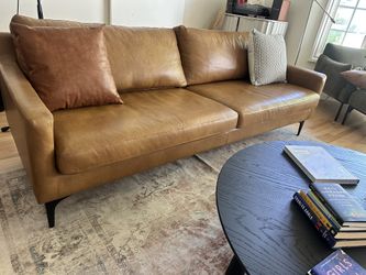 Leather Couch Perfect Condition Modern Design
