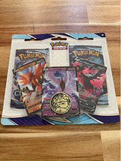 Chilling Reign 2 Pack Blister [Galarian Zapdos V, Articuno V, Moltres V] SWSH06