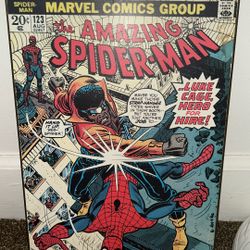 Spider-Man Vintage Wooden Posters