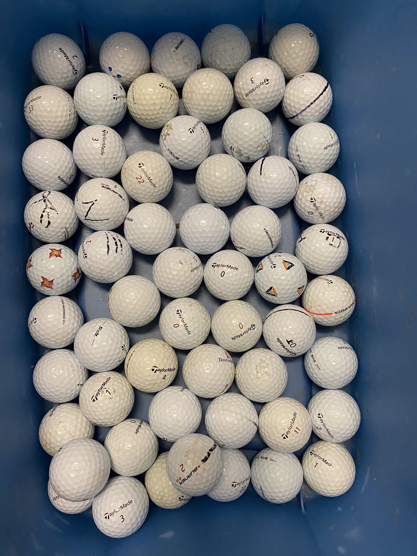 58 Taylor Made Golf Balls!